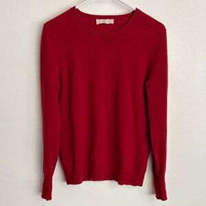 Red Everlane Wool Sweater